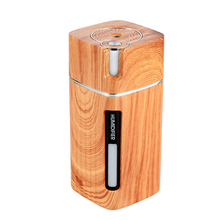 Wood Grain Humidifier - Soothing Night Light