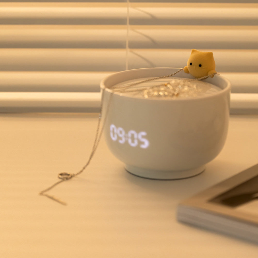 Alarm Clock Night Light – Cute Design with Snooze & Tap-to-Light