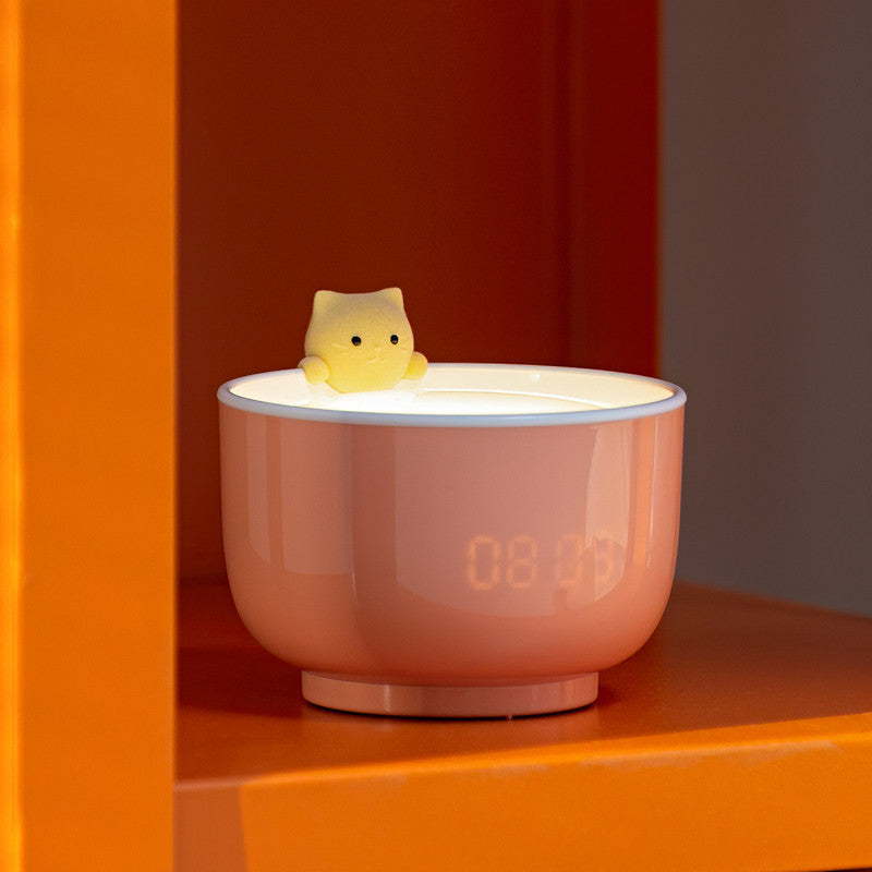 Alarm Clock Night Light – Cute Design with Snooze & Tap-to-Light