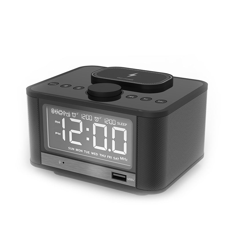 Usb Wireless Phone Charging Alarm Clock Radio