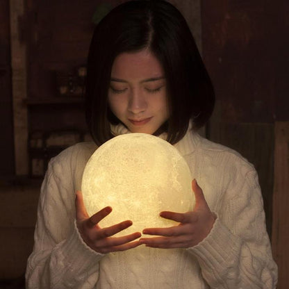 Personalized Moon Lamp – A Touch of Magic with Your Own Custom Design