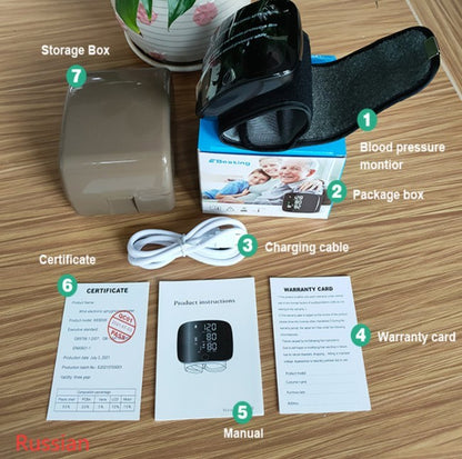 Digital Blood Pressure Monitor – Automatic Voice One-Key Measurement