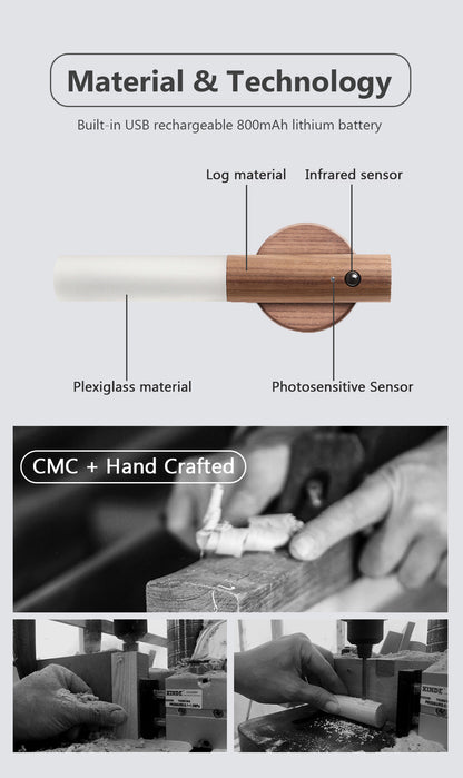 Magnetic Motion Sensor Night Light – Easy, Ambient Lighting for Any Space