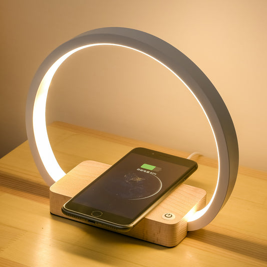 Multifunctional Wireless Charging Desk Lamp – A Blend of Elegance and Utility