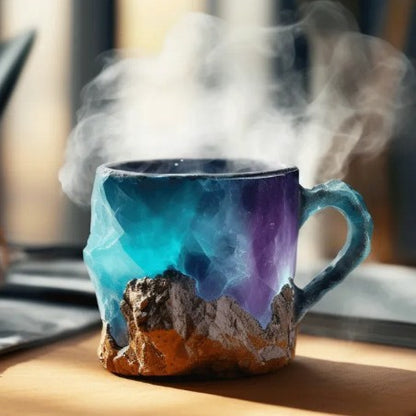 Mineral Crystal Coffee Mugs – A Perfect Blend of Elegance and Functionality