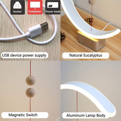 Minimalist Modern Table Lamp - Magnetic Controlled