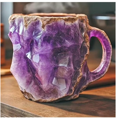 Mineral Crystal Coffee Mugs – A Perfect Blend of Elegance and Functionality