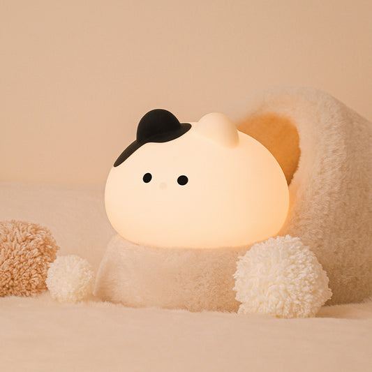 Sleeping Cat Night Lamp - Warm Glow