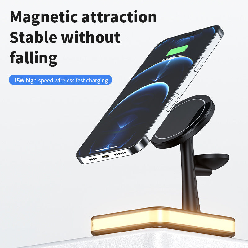 4-In-1 Magnetic Wireless Charger Stand