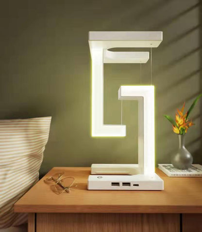 Wireless Charging Night Lamp – Stylish, Functional, and Space-Saving