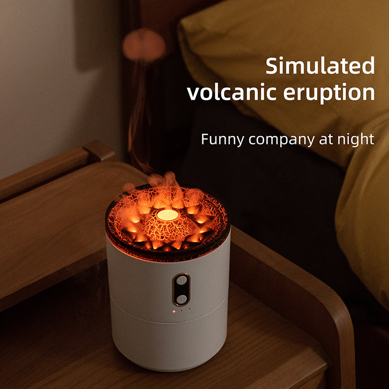 Anxiety Relief  - Volcanic Flame Aroma Essential Oil Diffuser & Humidifier Night Light