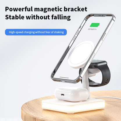 4-In-1 Magnetic Wireless Charger Stand