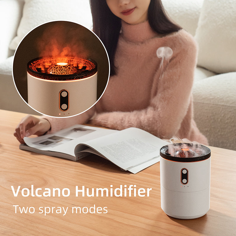 Anxiety Relief  - Volcanic Flame Aroma Essential Oil Diffuser & Humidifier Night Light