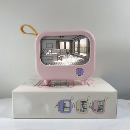 Japanese Style Mini TV Night Lamp – Nostalgic and Creative Flair