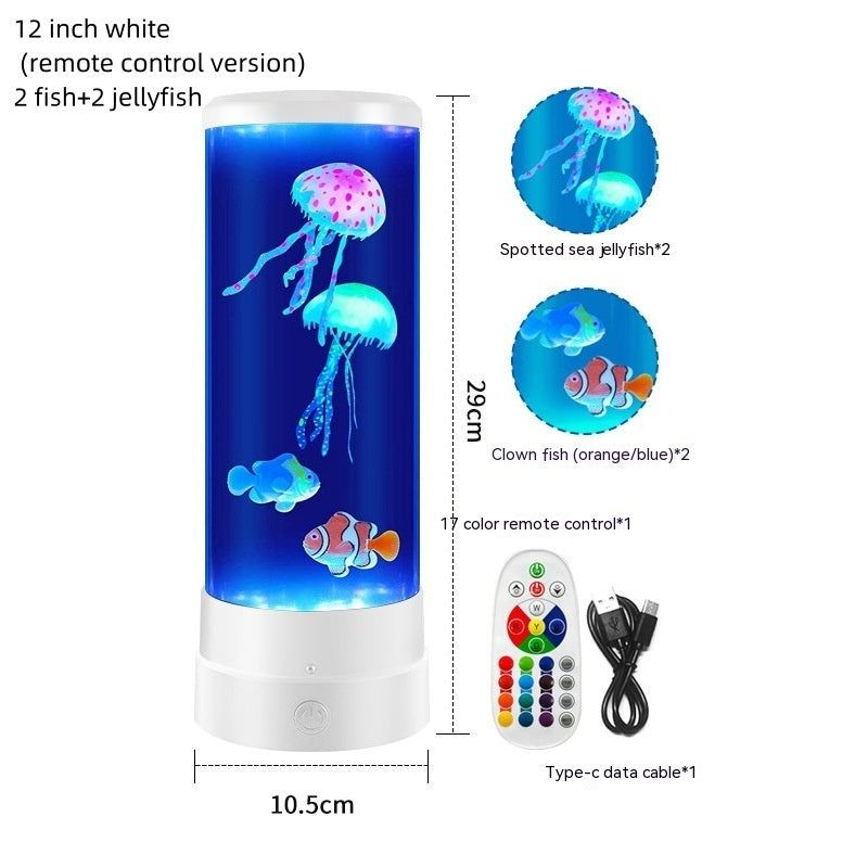 Color-Changing Jellyfish Night Lamp – Create a Mesmerizing Home Atmosphere