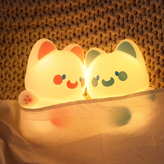 Cat Small Night Lamp - Adjustable Multiple Soft Colors