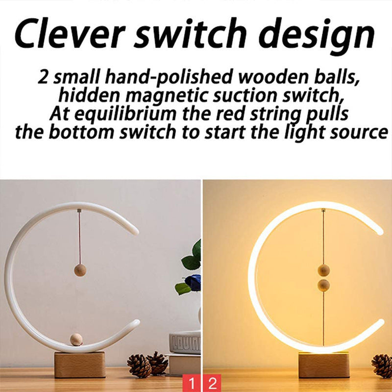 Minimalist Modern Table Lamp - Magnetic Controlled