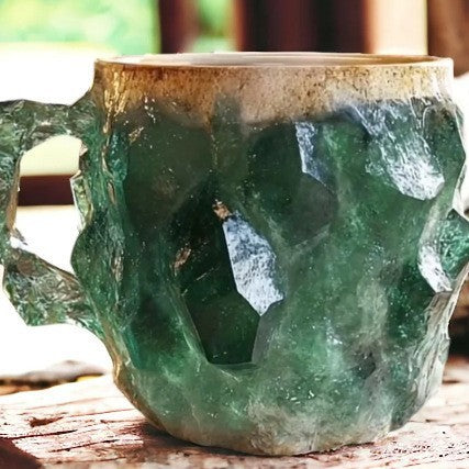 Mineral Crystal Coffee Mugs – A Perfect Blend of Elegance and Functionality