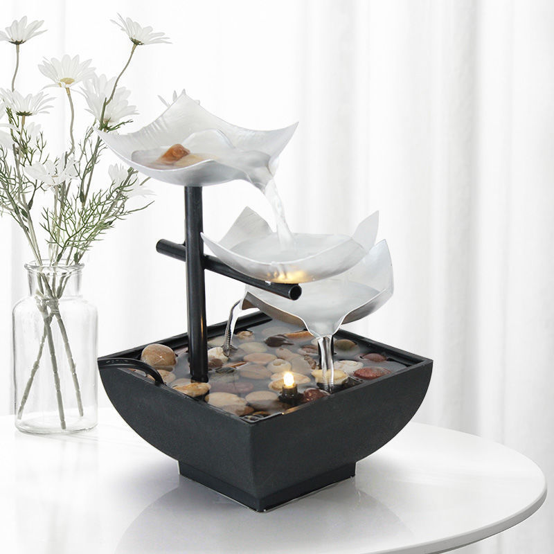 Modern Home Decoration Flowing Water Fountain