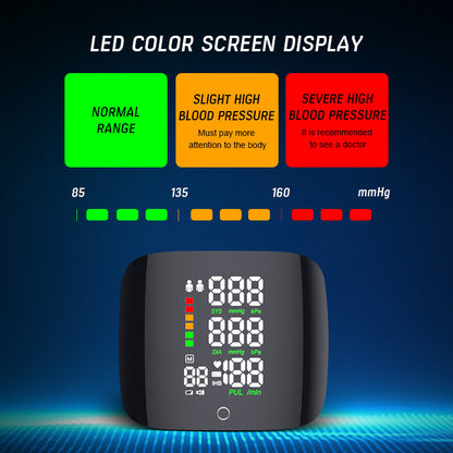 Digital Blood Pressure Monitor – Automatic Voice One-Key Measurement